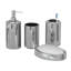 Ensemble d'accessoires de salle de bain 4 pièces Merlot