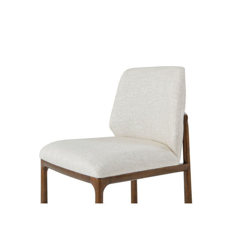 Kesden Upholstered Dining Chair, Pyramid Brown