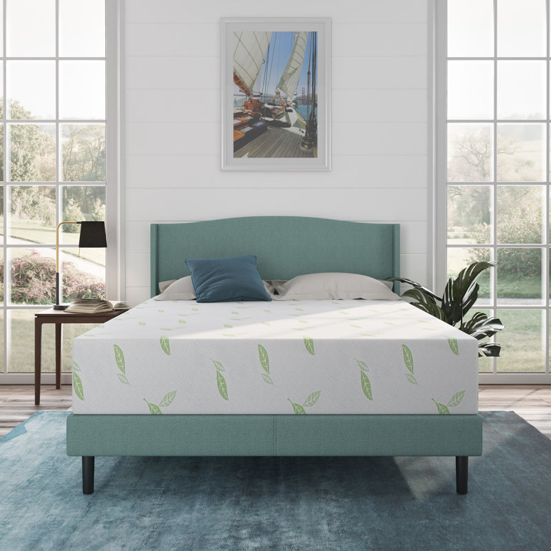 Anula, Green Tea Infused Medium Firm Memory Foam Mattress, 12", Full