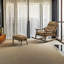 Chaise berçante en bois massif-102527935