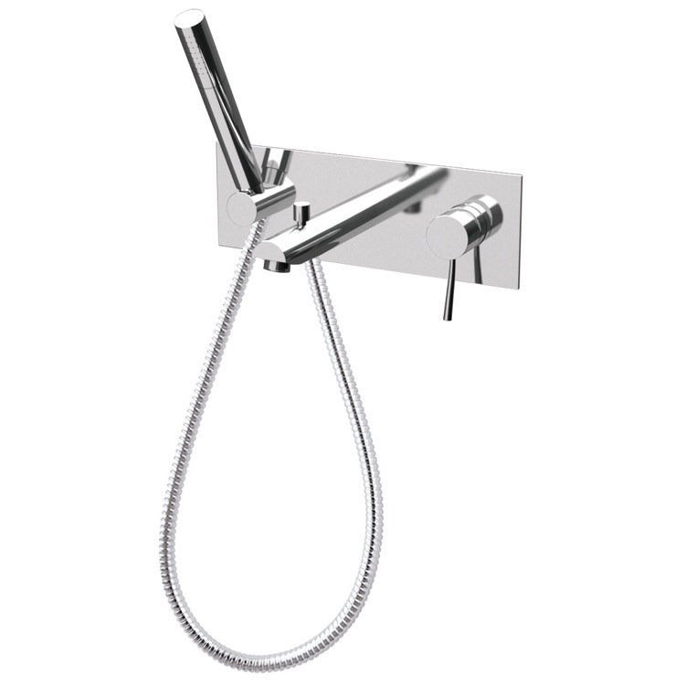 Wall Tub Spout with Diverter