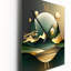 Dreamy Mountain III - Horloge murale abstraite en marbre-14889186