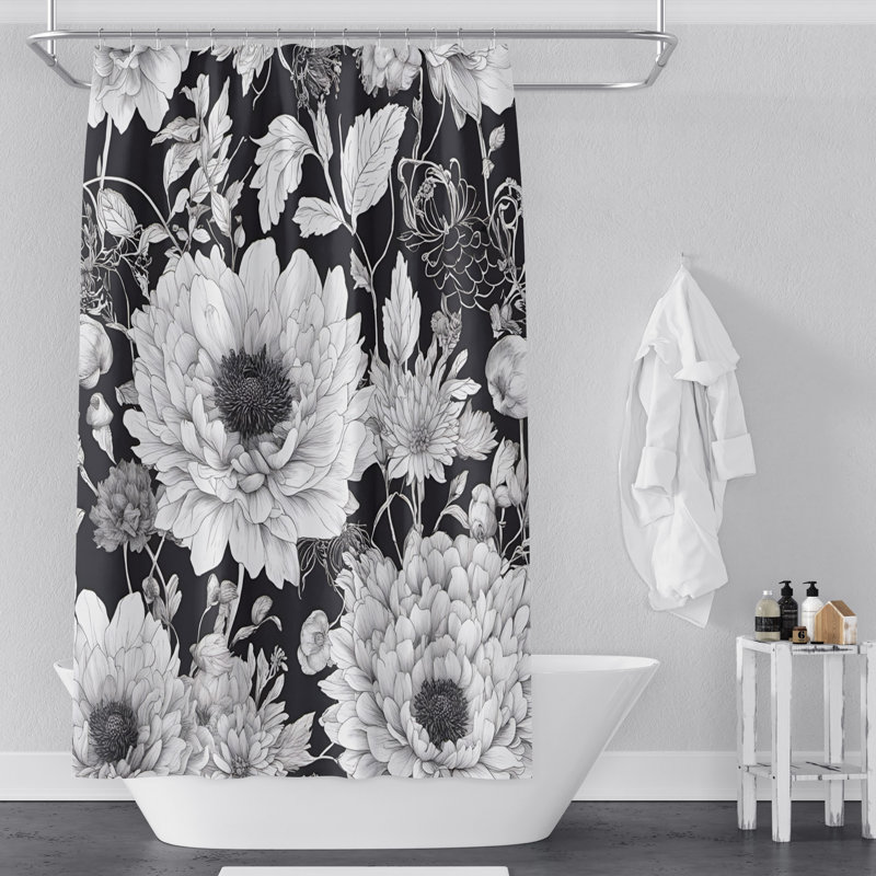 Embree Shower Curtain, 72" H x 70" W