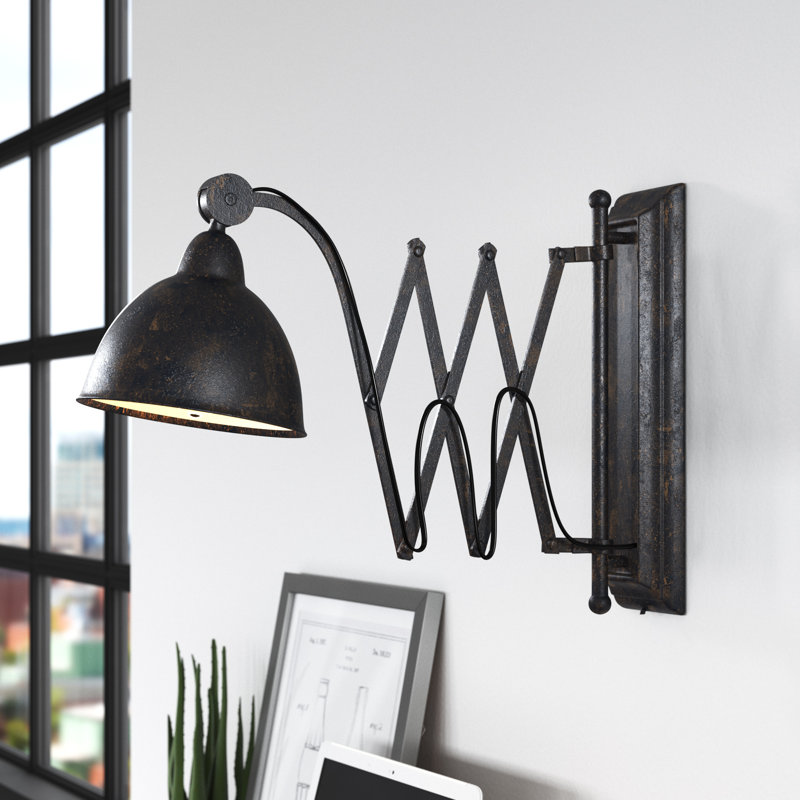 Robson Plug-in Swing Arm Sconce