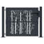 Barrière de jardin en acier vidaXL anthracite 105 x 80 cm-1576090073-1576090070