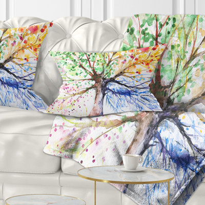 Coussin Four Seasons Tree