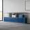 Armoire de rangement moderne et modulaire en métal avec tablettes réglables, organisateur de bureau polyvalent avec portes à fermeture en douceur, armoire en acier robuste pour bureau à domicile, salon, entrée ou cuisine