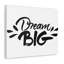 Décoration murale inspirante «Dream Big Plain Motivation»