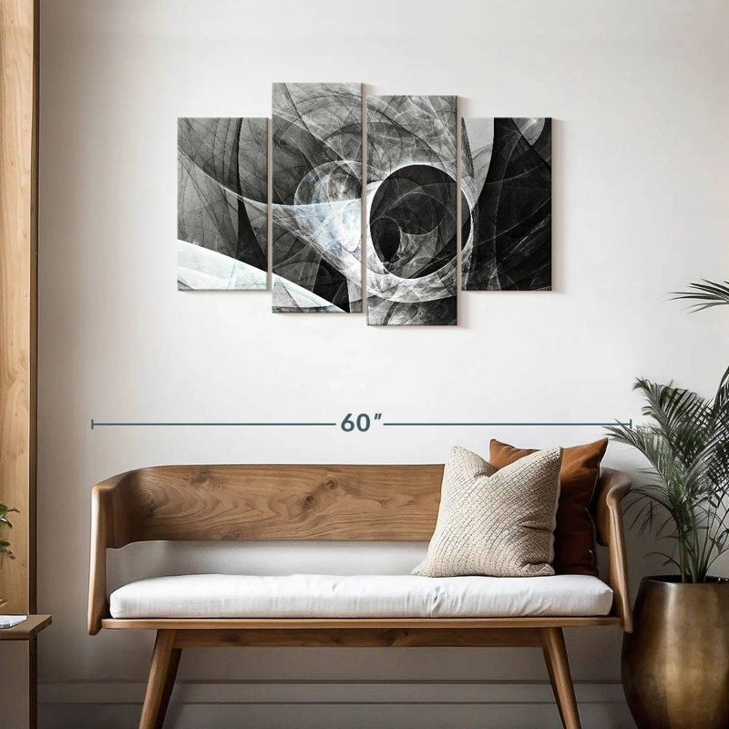 Avery Grunge Dynamic Abstract, 27" H x 43" W