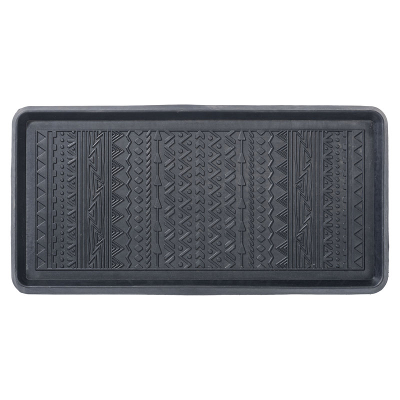 Rubber Boho Boot Tray