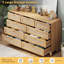 Commode 9 tiroirs Rattan -1441433919