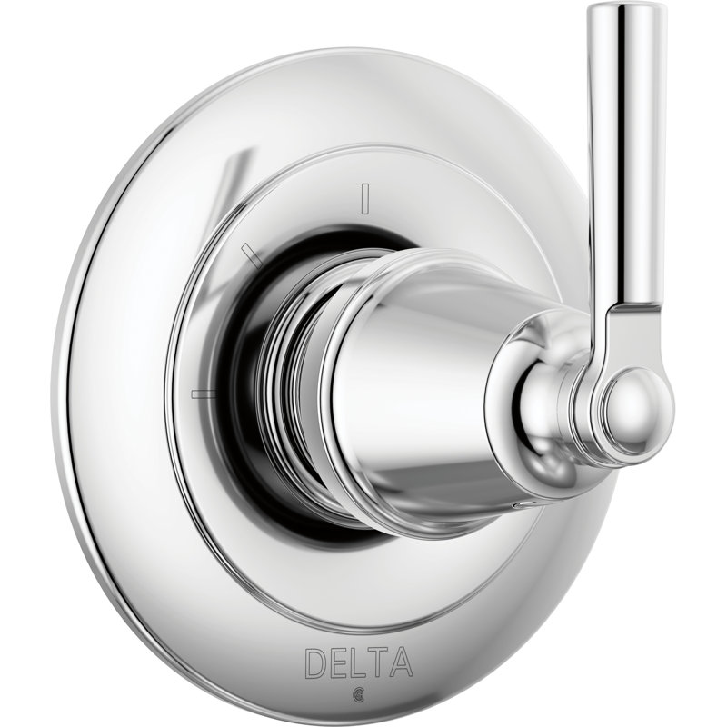 Garniture de dérivation SAYLOR ™ à 3 réglages et 2 ports, Chrome