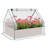 Outsunny Raised Garden Bed With Mini Greenhouse