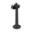 Deltana DSF830U19 Floor Mount, 8" Bumper w/ Hook in Paint Black-517600577-517600576