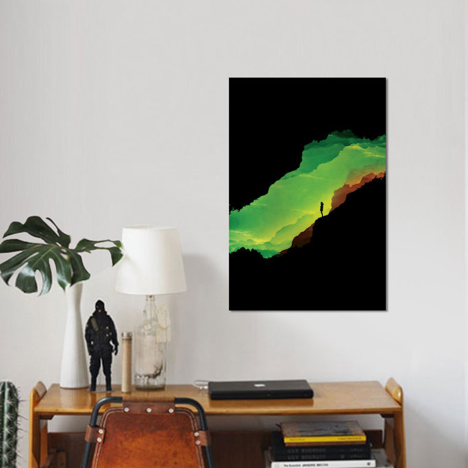 East Urban Home 'Isolation' Graphic Art Print on Wrapped Canvas in ...