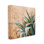 «Contemporary Plant Leaves Close Up Botanical Design» par Patricia Pinto, peinture sur toile tendue