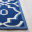 Tapis bleu marine / ivoire Lamour-16769271