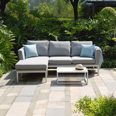 Boisdale Outdoor Fabric Chaise Sofa Set