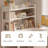 L-shaped Computer Desk With Storage Shelves & Pegboard, Modern Corner Office Desk For Home Office