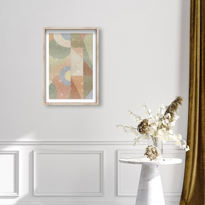 Adore You Print by Oliver Gal, 46.5"H x 31.5"W, Natural Oak Shadowbox