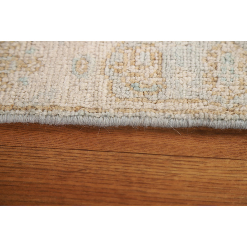One-of-a-Kind 2' X 2'10" New Age Wool Area Rug in Blue