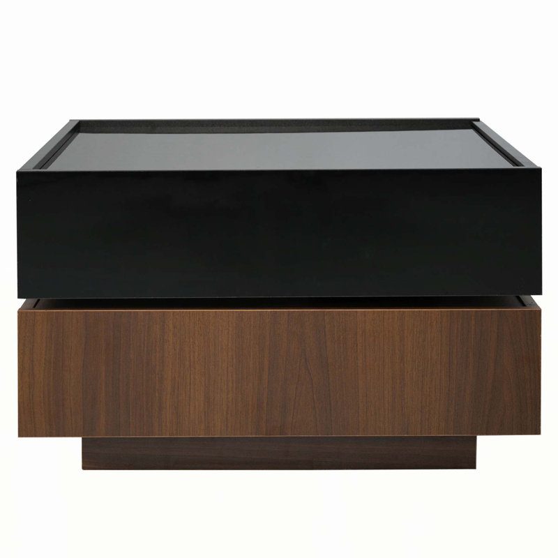 Versatile Rotating Coffee Table with Drawers and Sturdy Construction