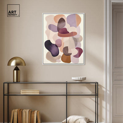 Sonneta Canvas Fall Inspired Abstract Art by Art Remedy