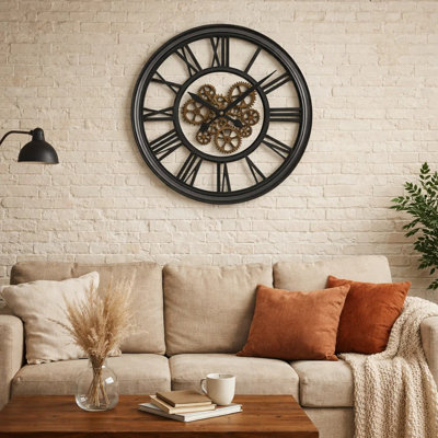 Horloge murale ronde 20 po Mery