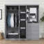 Kimberley 3 Door 4 Drawer Combi Fitment Wardrobe-120612139