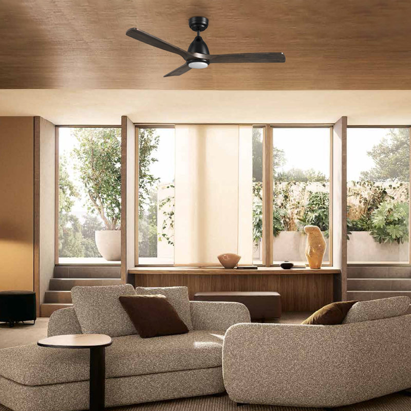 Riley 48'' Smart Ceiling Fan with Remote, Light Kit Included,Works with Google Assistant and Amazon Alexa,Siri Shortcut.