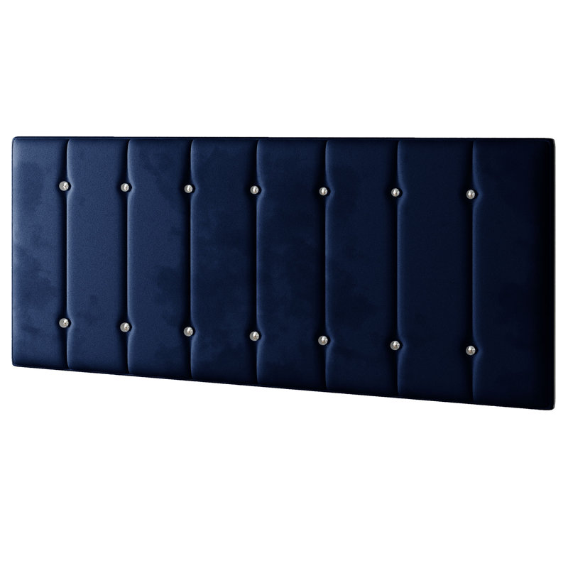 Chiesa Upholstered Headboard, Kingsize (5'), Blue