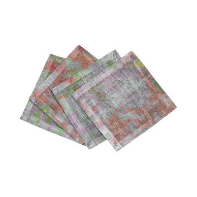 Impressionism Cotton Sateen Cocktail Napkins