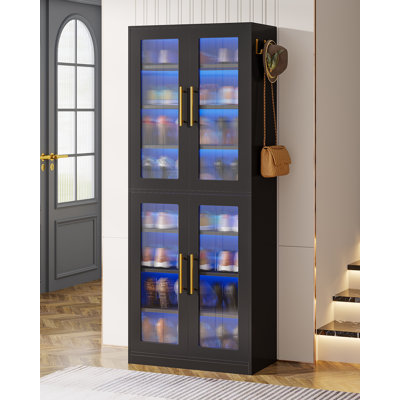 Kendricks 24 Pair Shoe Storage Cabinet