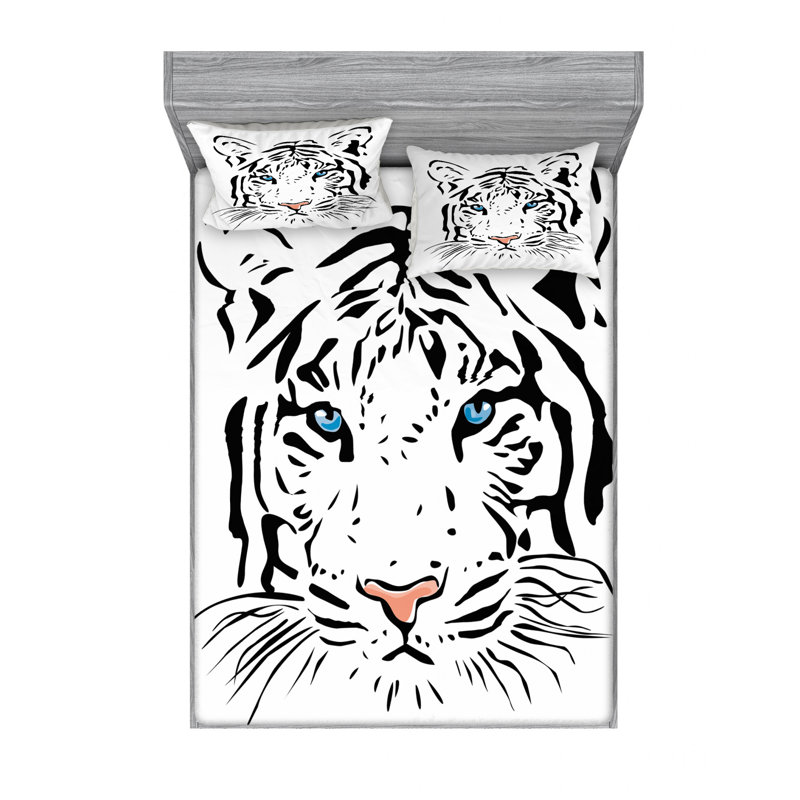 Microfiber Sheet Set, Full/Double Sheet Set with 2 Pillowcases