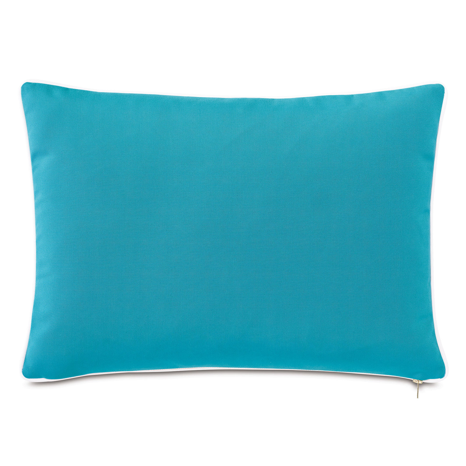 Alameda 22" x 16" Sunbrella® Throw Pillow, Sail Aruba/Tarheel Orange