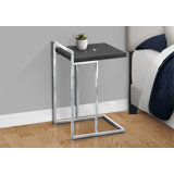 End Table, Accent Table, Contemporary Side Table For Living Room, Indoor End Table For Living Space