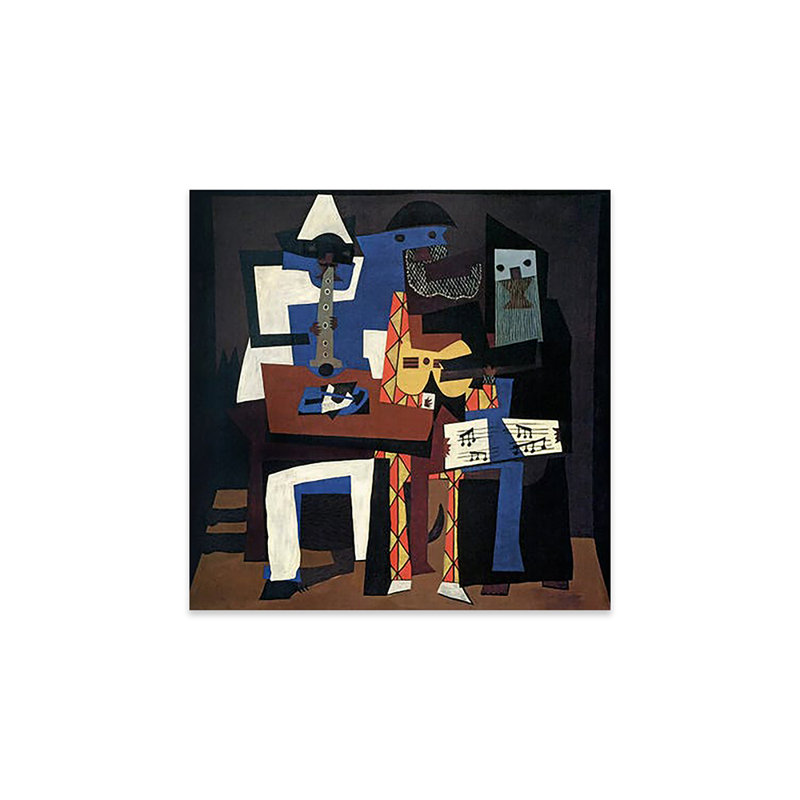 «Three Musisans» par Pablo Picasso - impression non encadrée
