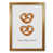 Honey Oak Frame