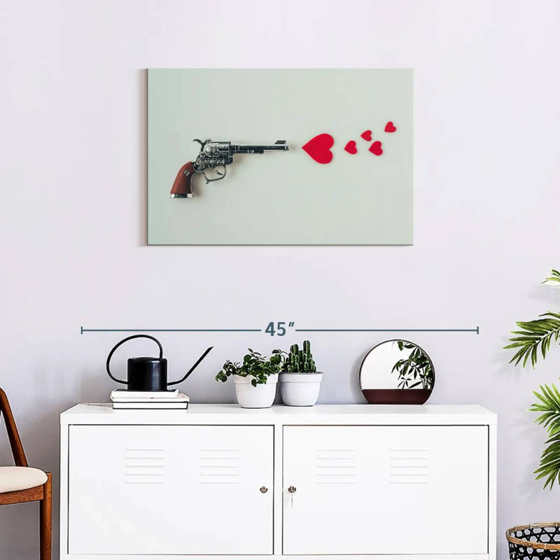 Kill With Love, 20" H x 30" W