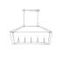 Luminaire suspendu linéaire à 5 lumières à intensité variable Hastings-637763705-559802597