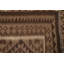 Tapis tribal brun Kilim 5 x 8