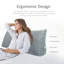 Coussin de lecture de siège de tête de lit triangulaire-57930824