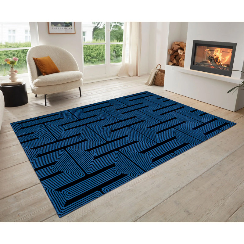 Luna Navy, Rectangle 160 x 230 cm
