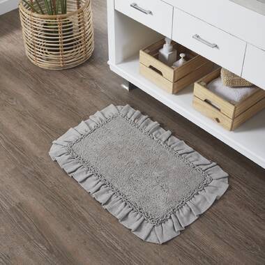 Grey Bathroom Rug 