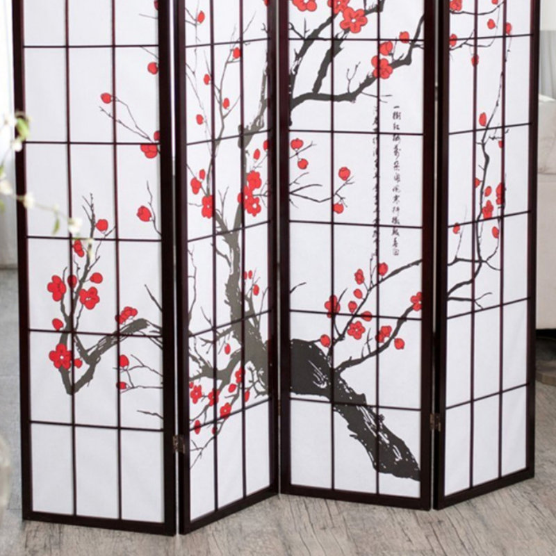 Tall 4-Panel Screen / Room Divider