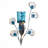 Eevan 10.75'' H Metal Wall Wall Sconce