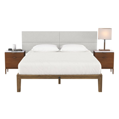 Panellist Modern Padded Headboard - Set of Wall Mounted Panels
