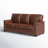 Ansela 77.2" Genuine Leather Square Arm 3-Seat Sofa-82749508