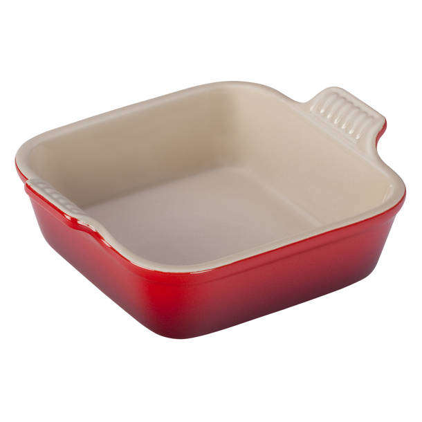 Le Creuset Casseruola Rettangolare In Gres Scalogno - 4 Qt (30,5x22,9 Cm) Con Coperchio, Heritage