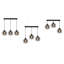 Anderegg 3 - Light Black Kitchen Island Pendant